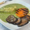 Suprema de pollo rellena de vegetales con verduras grilladas - Image 9