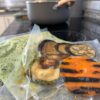 Suprema de pollo rellena de vegetales con verduras grilladas - Image 8
